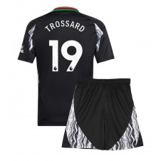 Arsenal Leandro Trossard #19 Bortedraktsett Barn 2024-25 Kortermet (+ korte bukser)